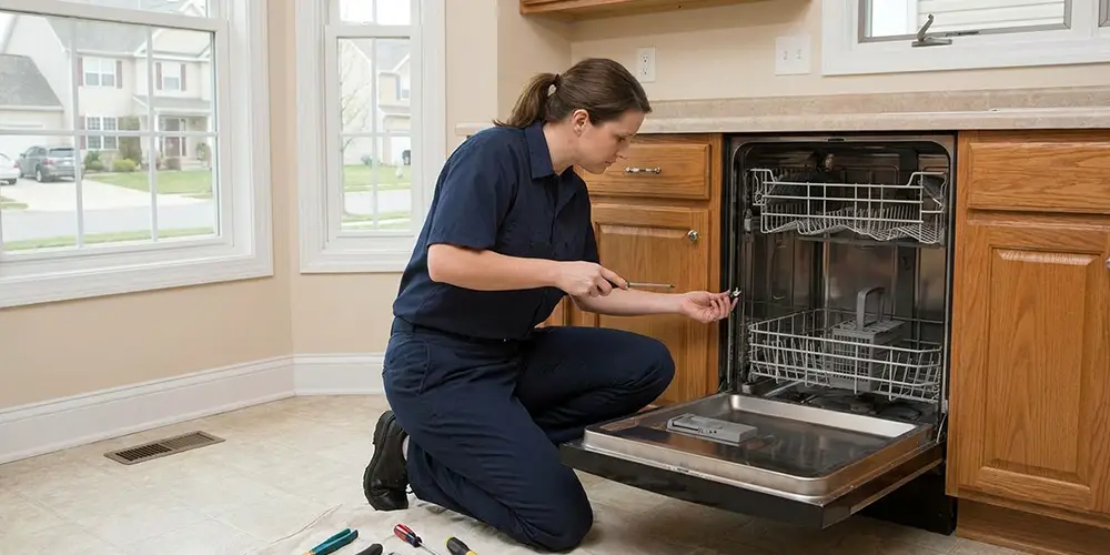 Dishwasher Latch Replacement in Chelsea, MA