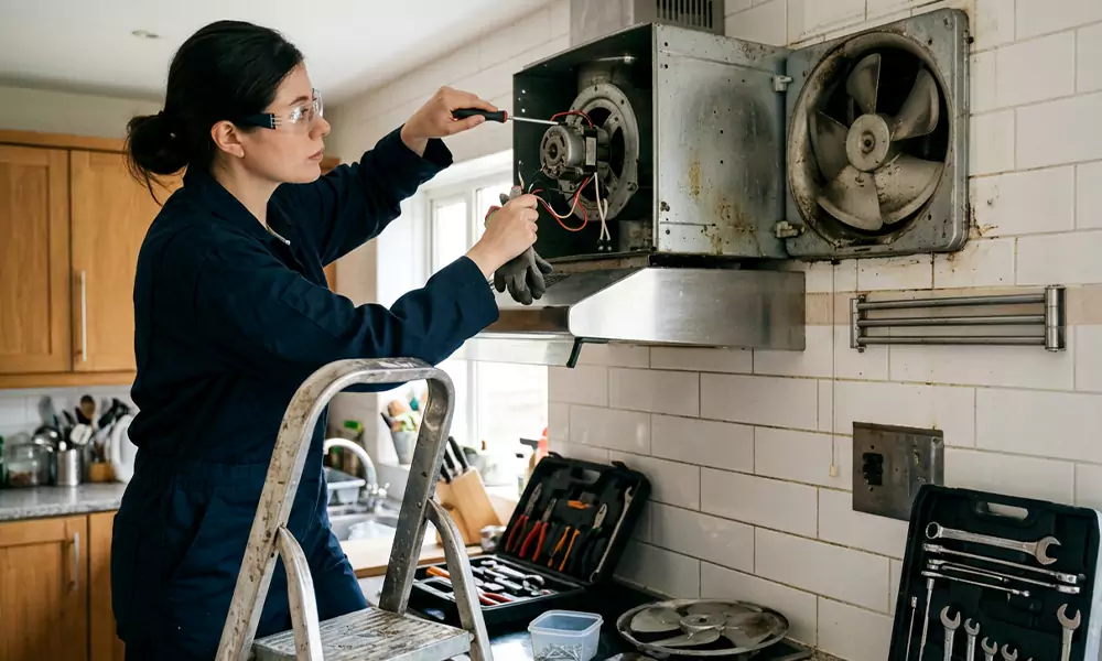 Exhaust Fan Repair in Chelsea, MA
