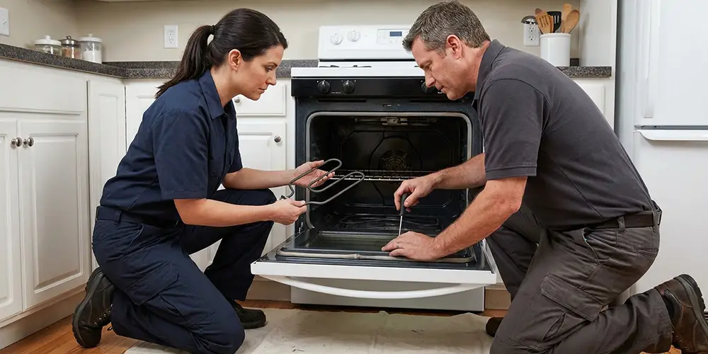 Oven Heating Element Replacement in Chelsea, MA
