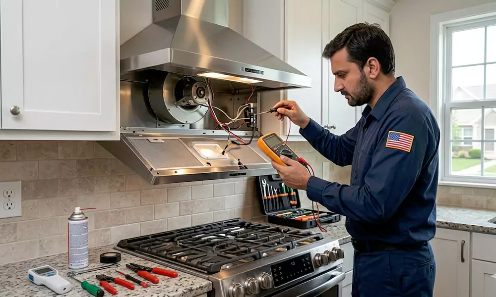 Range Hood Repair in Chelsea, MA
