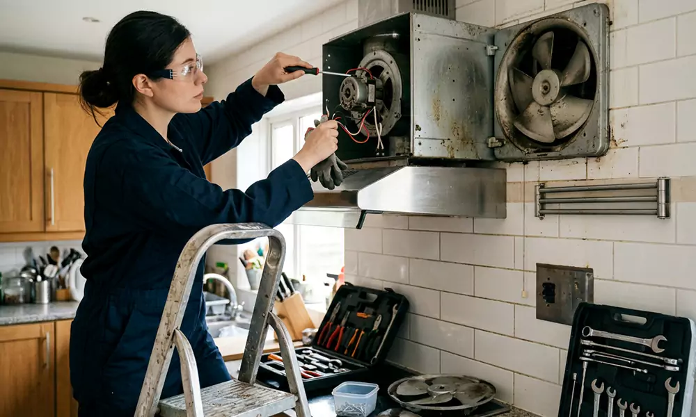 Vent Hood Installation in Chelsea, MA
