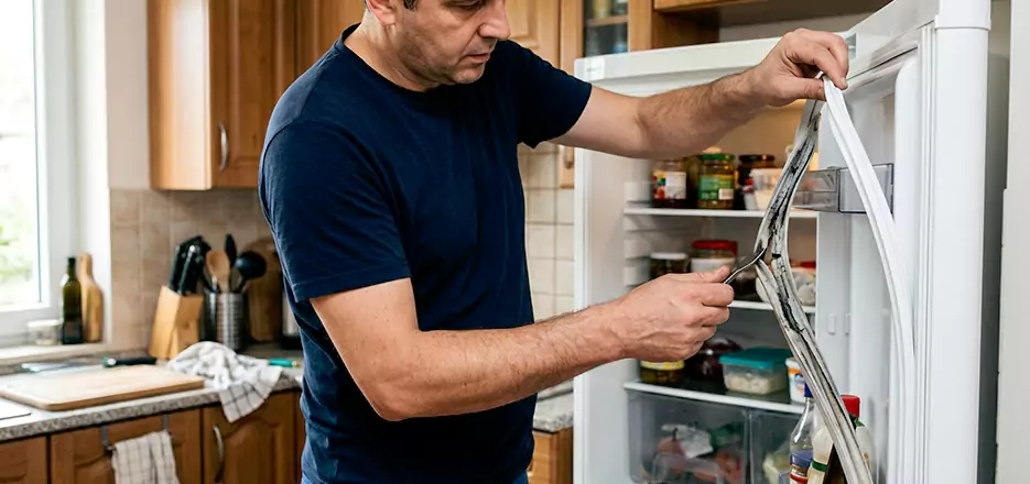 Replace Worn Refrigerator Seal in Chelsea