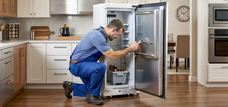 Refrigerator Ice Maker Leak Repair in Chelsea